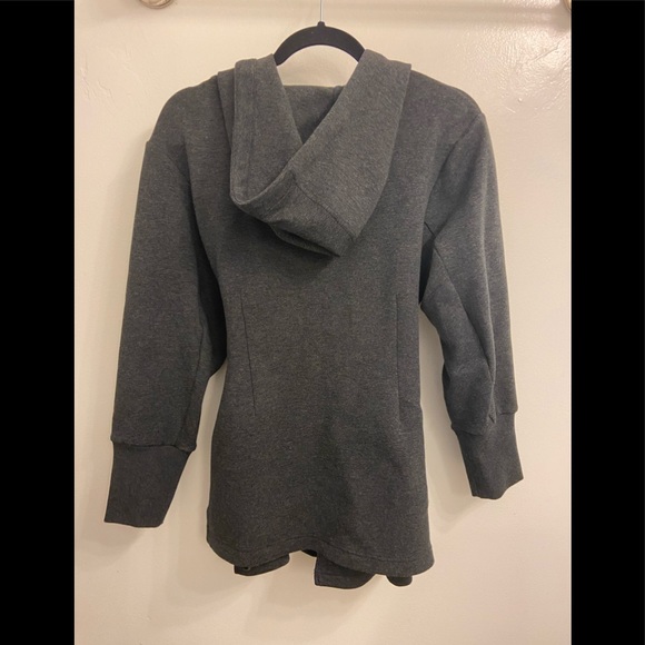 Varley Cove Wrap Hooded Sweater Dark 